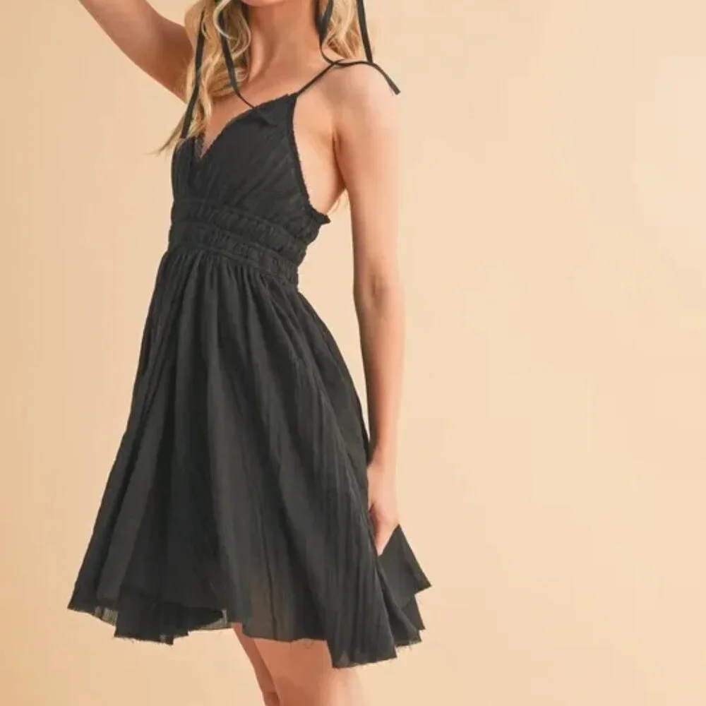 Aemi+Co Lace Detail Mini Cami Dress - Picture 10 of 14